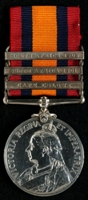 Charles Edward Tayleur : Queen's South Africa Medal with clasps 'Cape Colony', 'South Africa 1901' 'South Africa 1902'